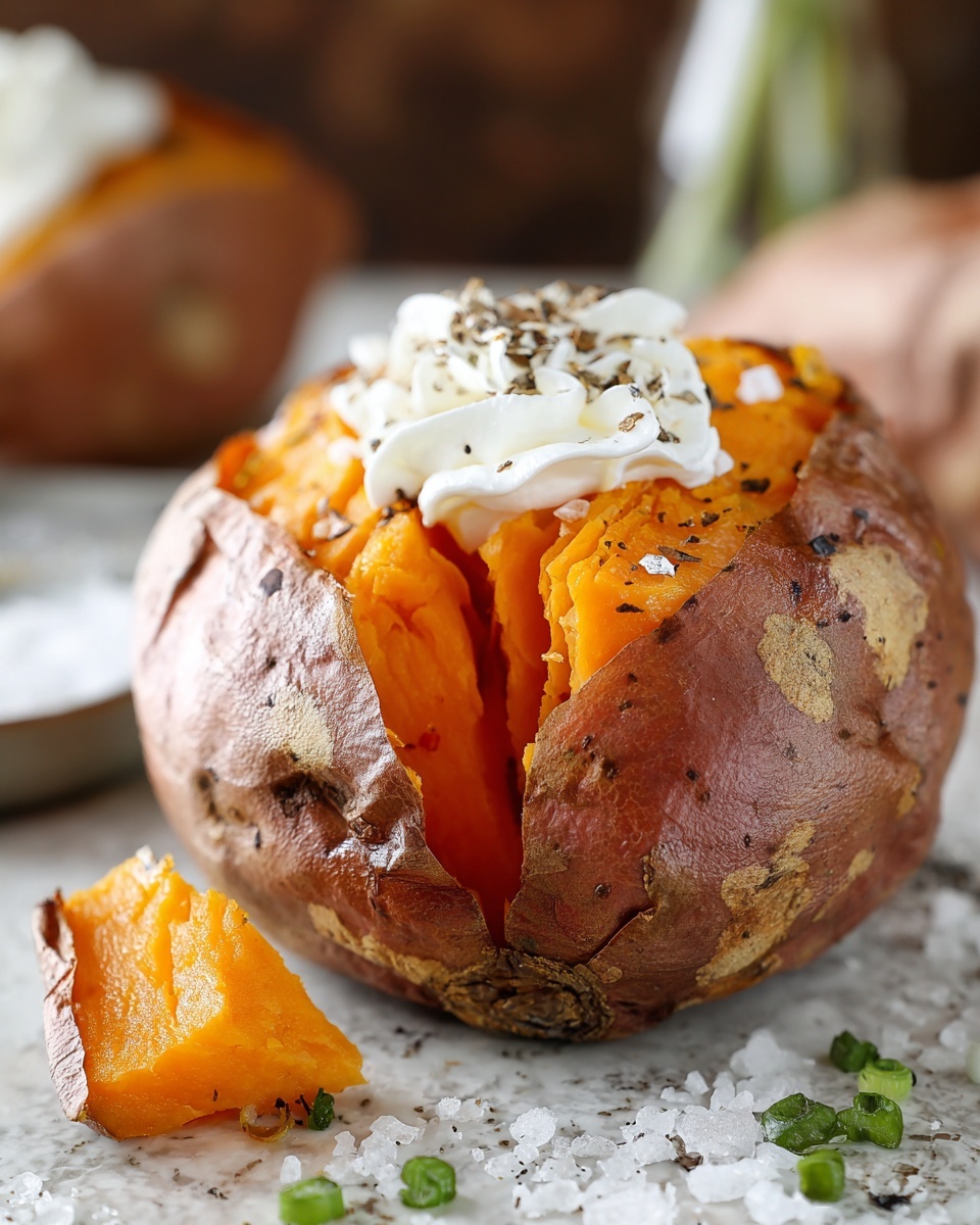 Perfectly Baked Sweet Potato Recipe - Recipe Image