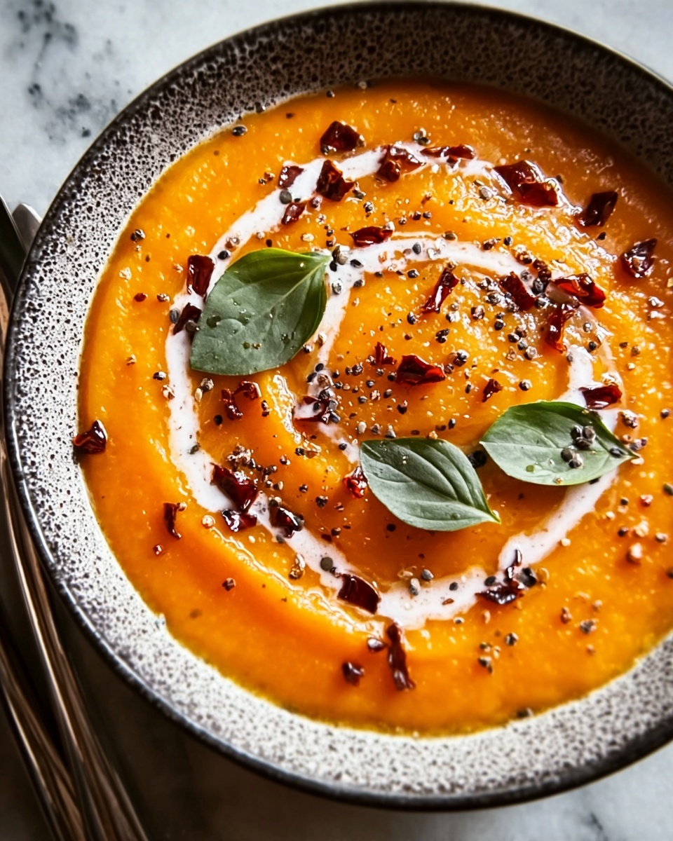 Roasted Butternut Squash and Chilli Soup Recipe - Recipe Image