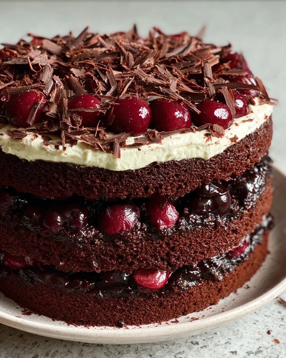 Black Forest Gateau Recipe - Recipe Image