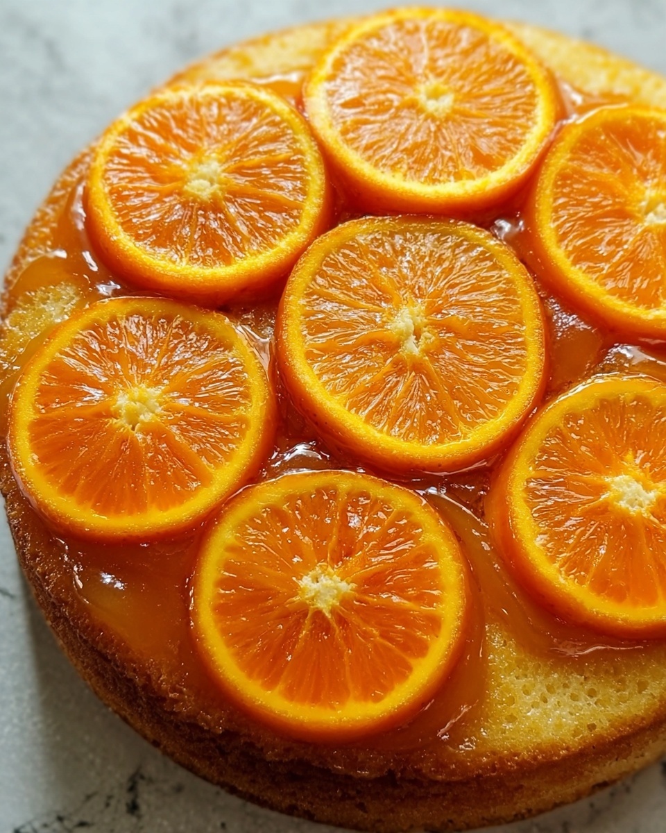 Orange Upside-Down Cake Recipe - Recipe Image