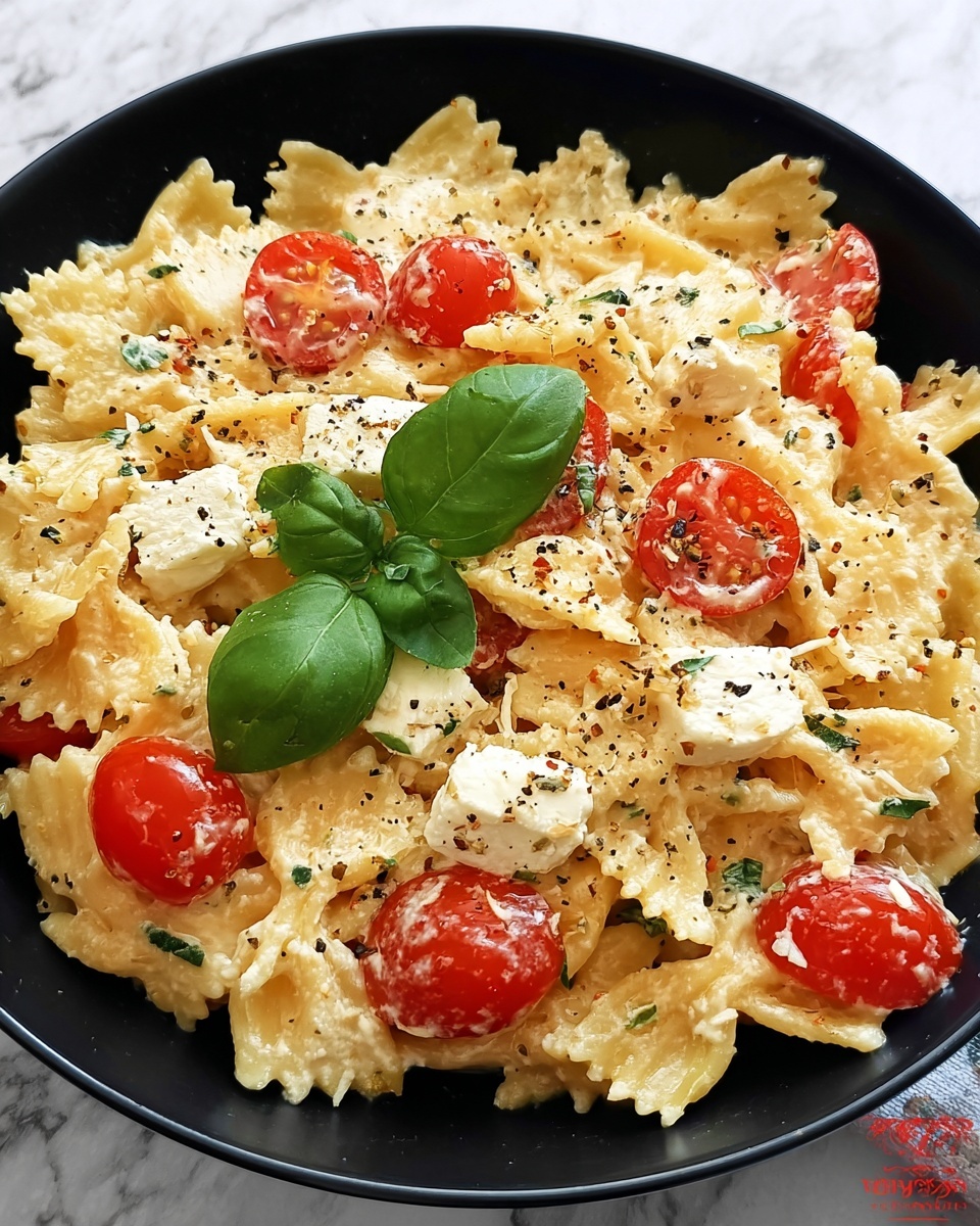 Baked Feta Pasta Recipe - Recipe Image