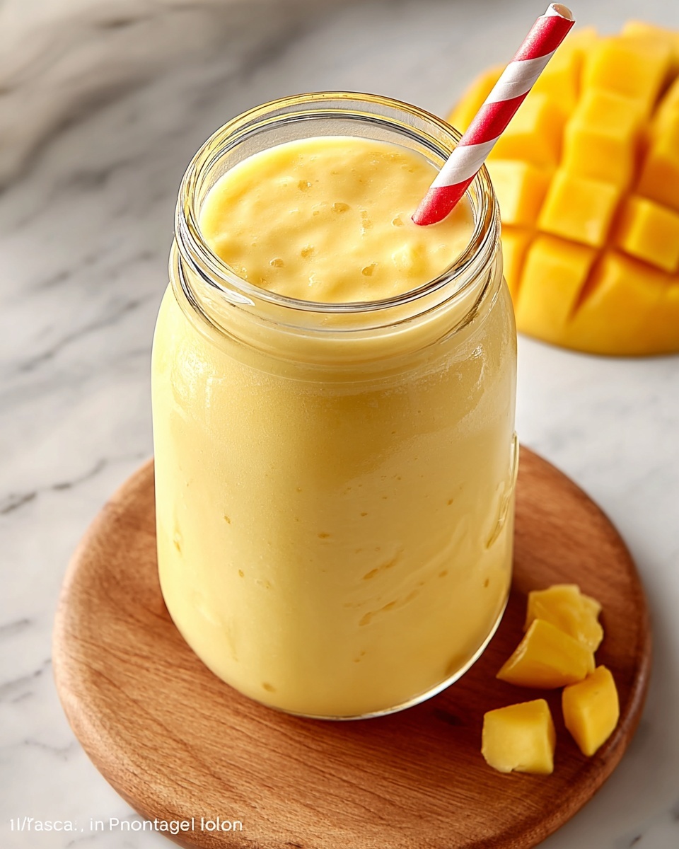 Mango Pineapple Smoothie Recipe - Recipe Image