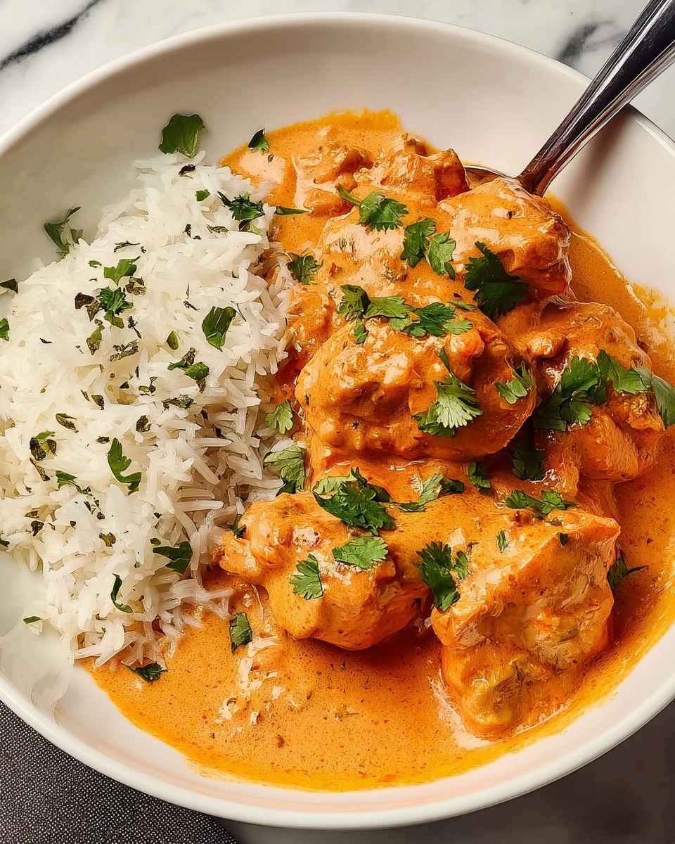 Creamy Butter Chicken with Warm Spices Recipe - Recipe Image