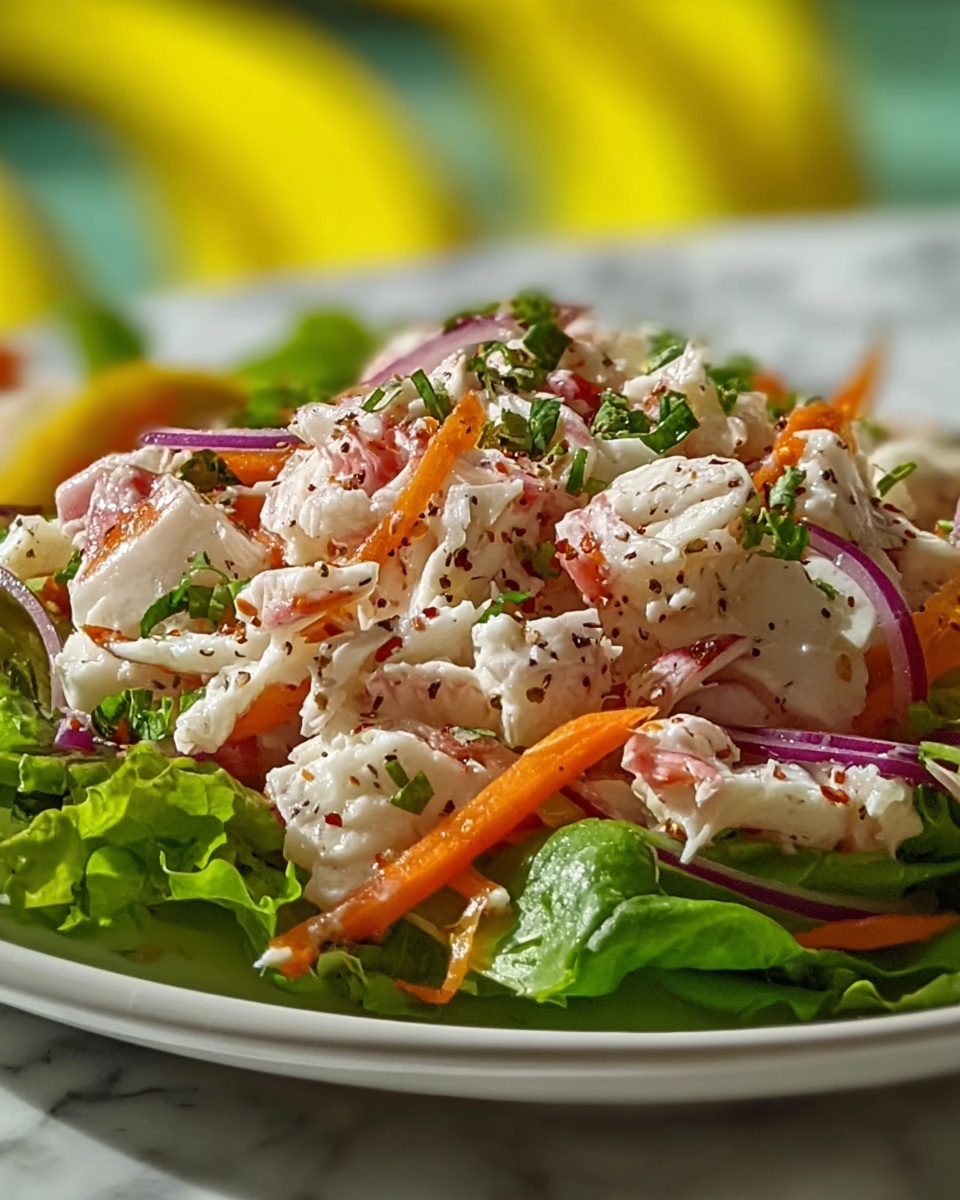 Crab Salad: A Refreshing Delight for Any Occasion Recipe - Recipe Image