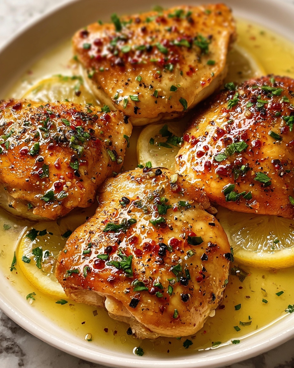 Lemon Chicken with Lemon Butter Sauce Recipe - Recipe Image