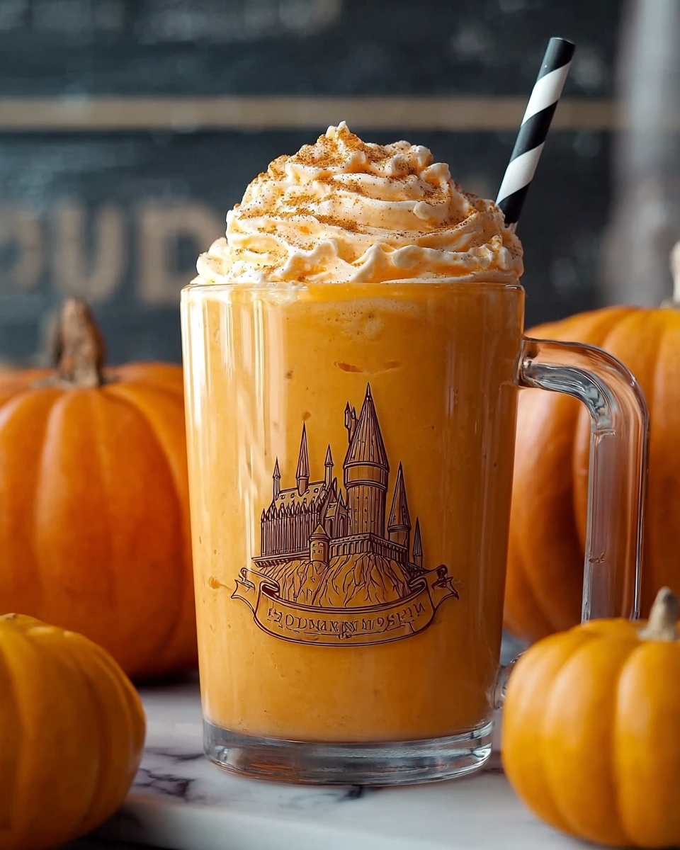 Hogwarts Express Chilled Spiced Pumpkin Smoothie Recipe - Recipe Image