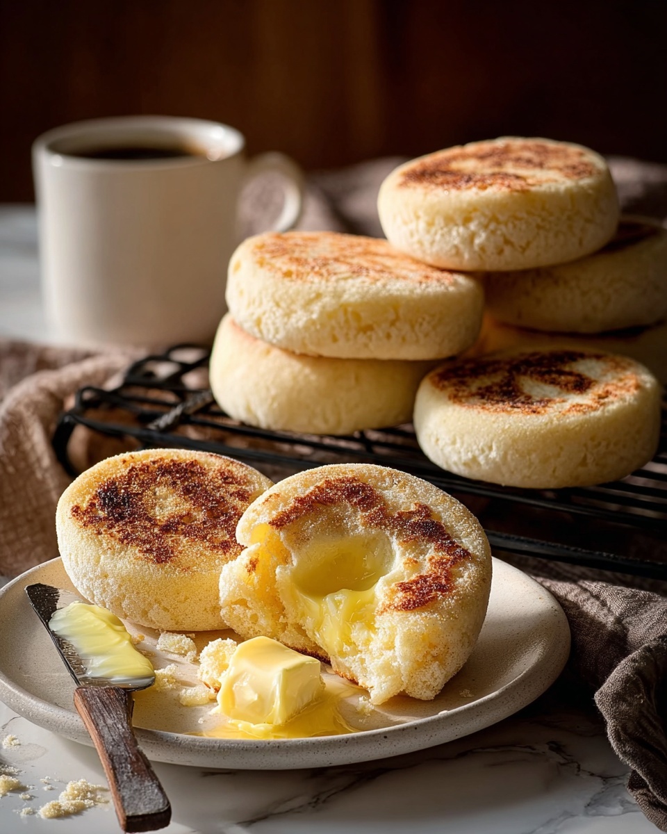 Homemade English Muffins Recipe - Recipe Image