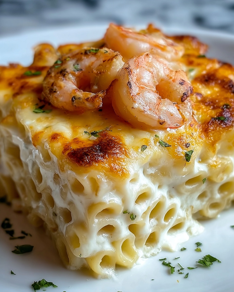 Shrimp Scampi Pasta Bake Recipe - Recipe Image