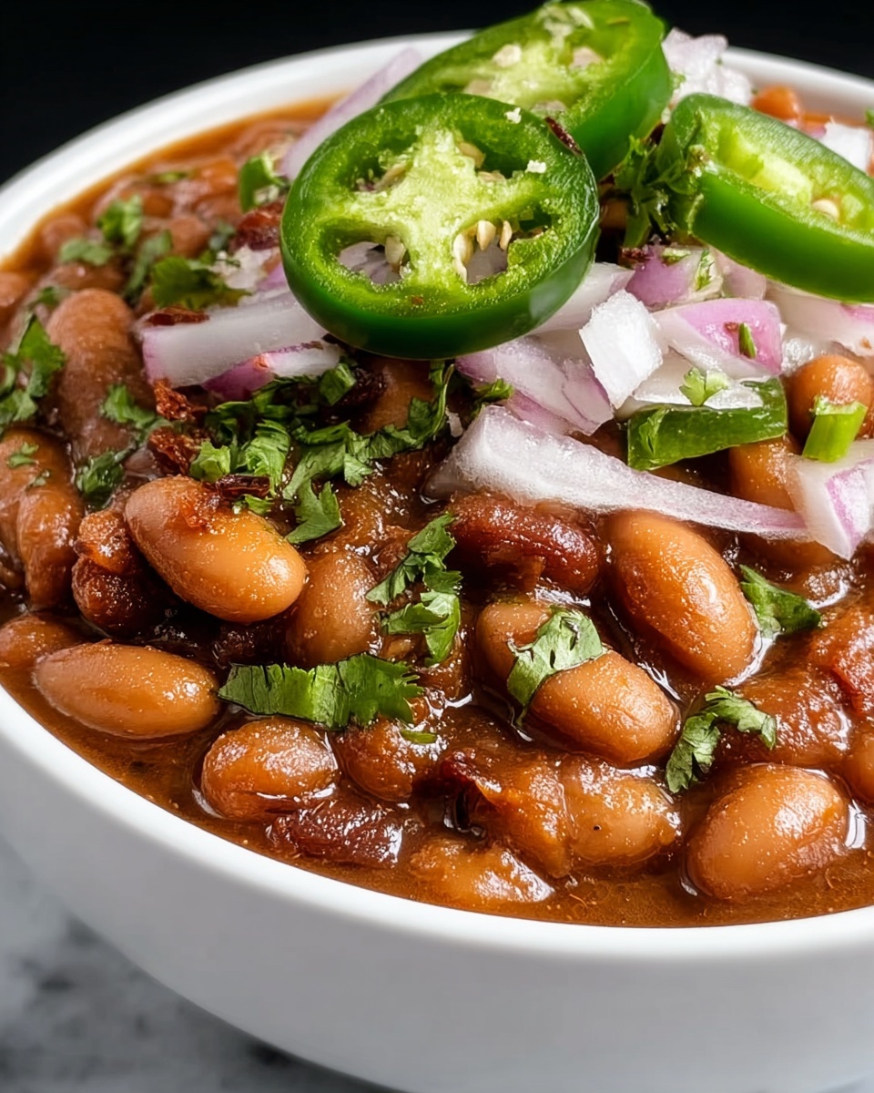 Mexican Pinto Beans with Cactus Recipe - Recipe Image