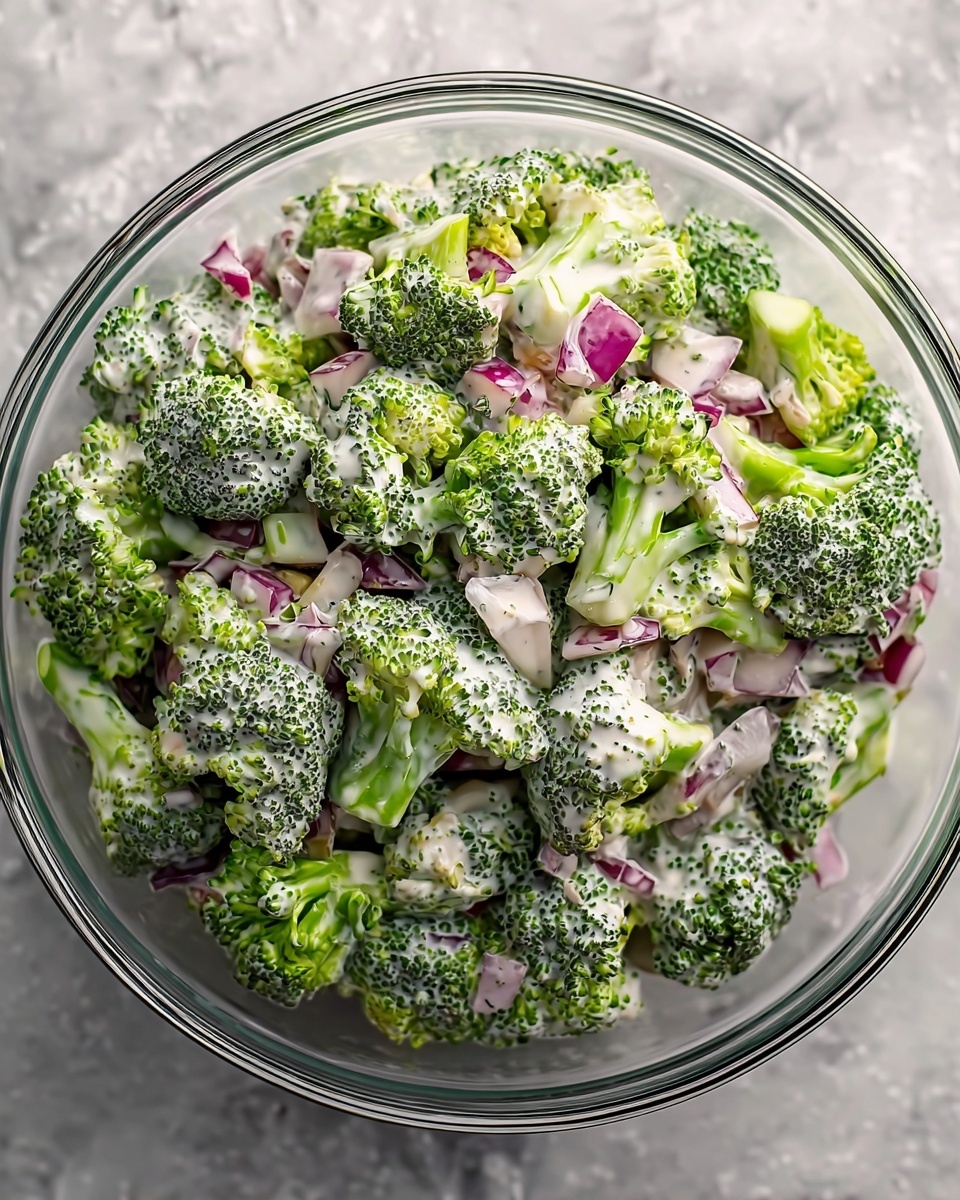 Broccoli Salad with Creamy Dressing Recipe - Recipe Image