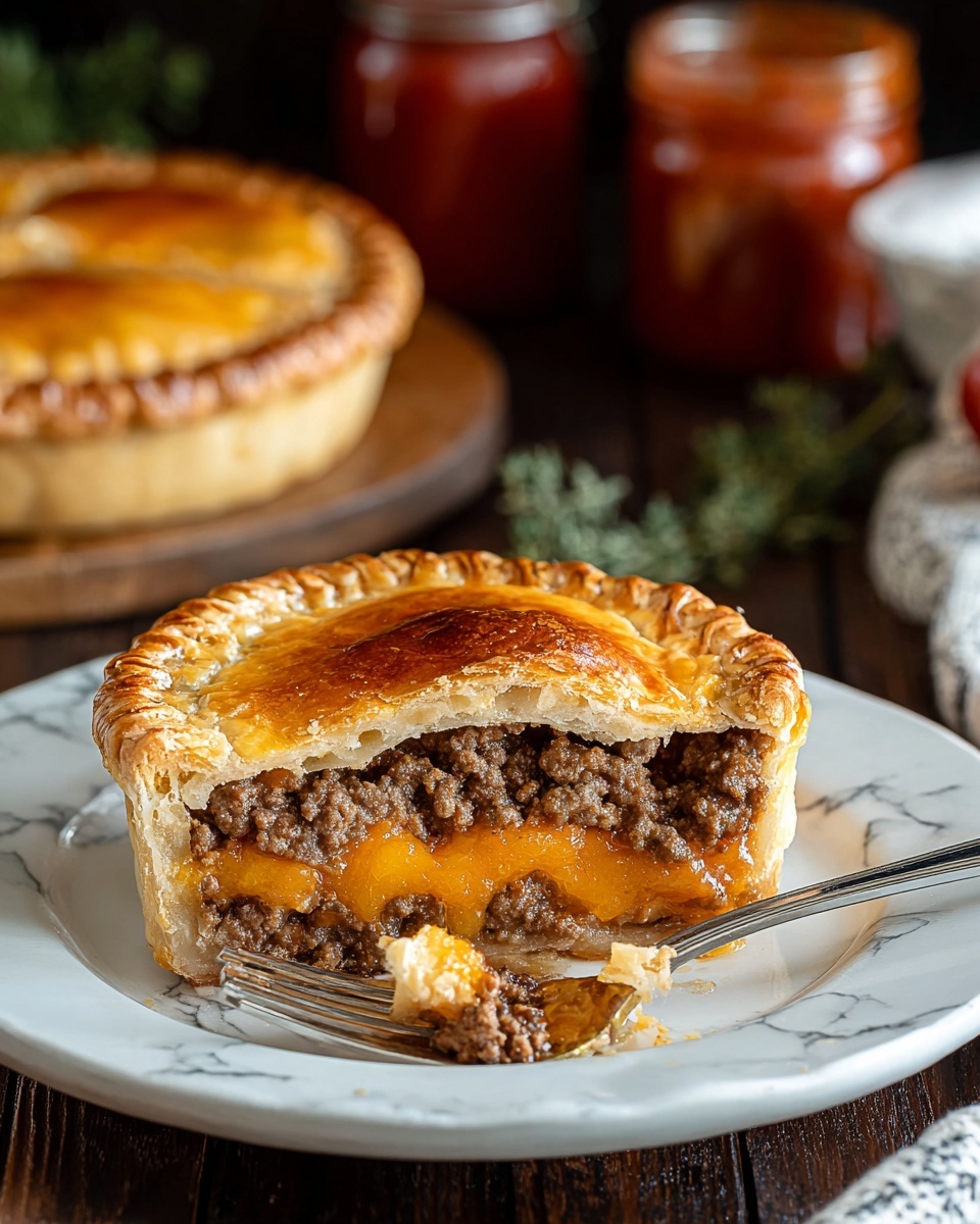 Easy Hamburger Pie Recipe - Recipe Image