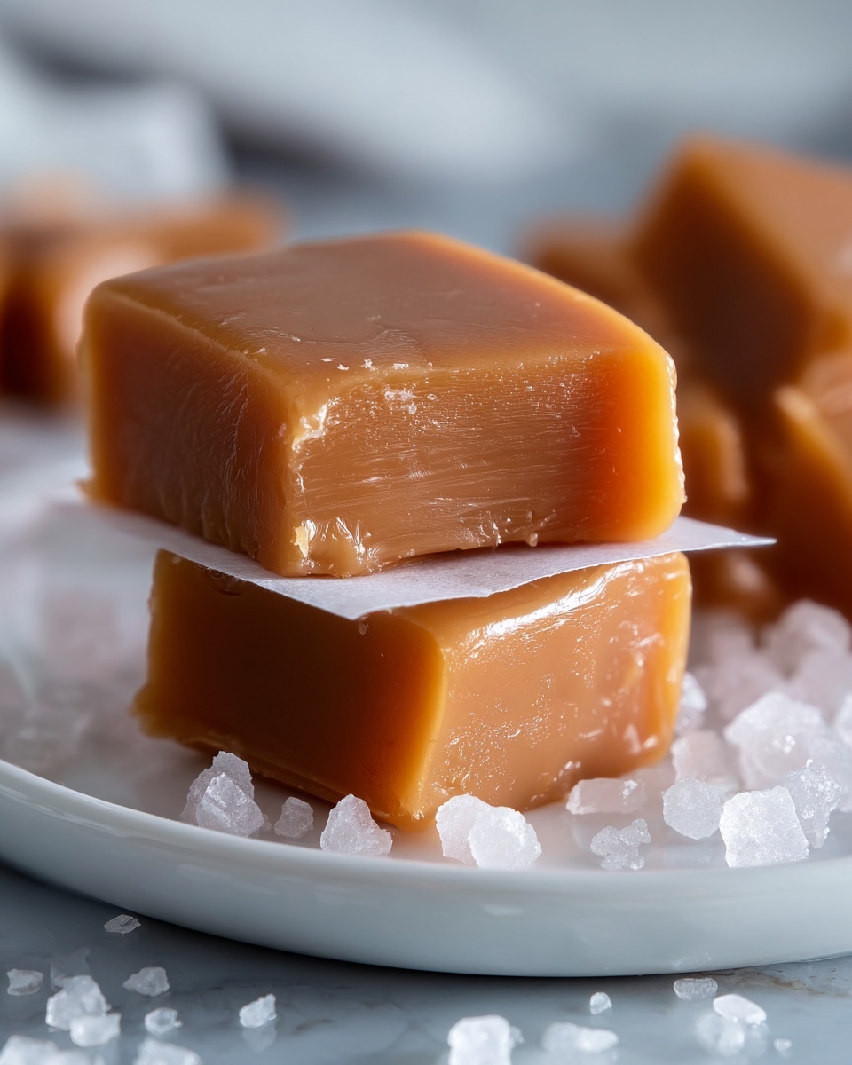 Homemade Caramels Recipe - Recipe Image
