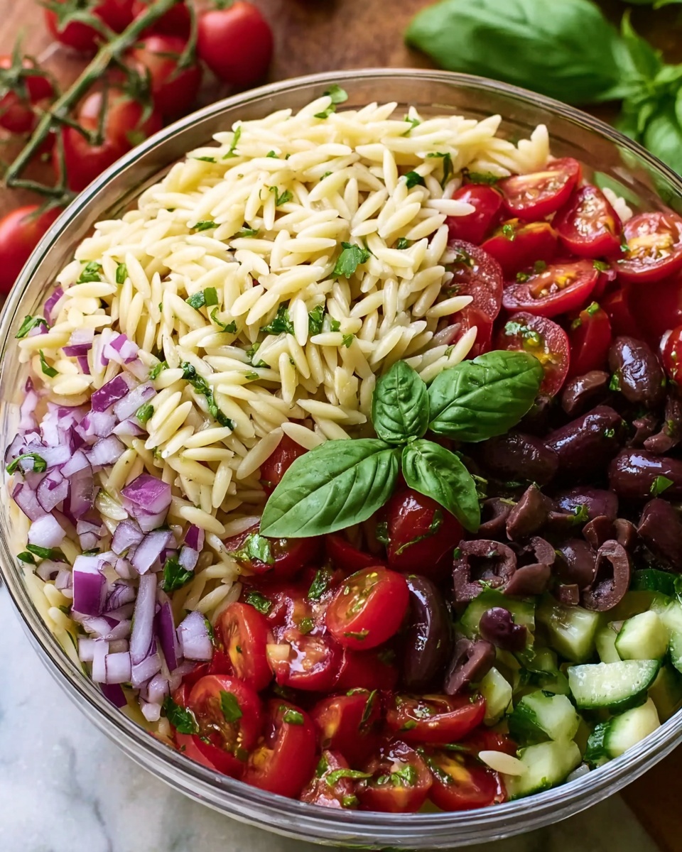 Mediterranean Orzo Salad Recipe - Recipe Image