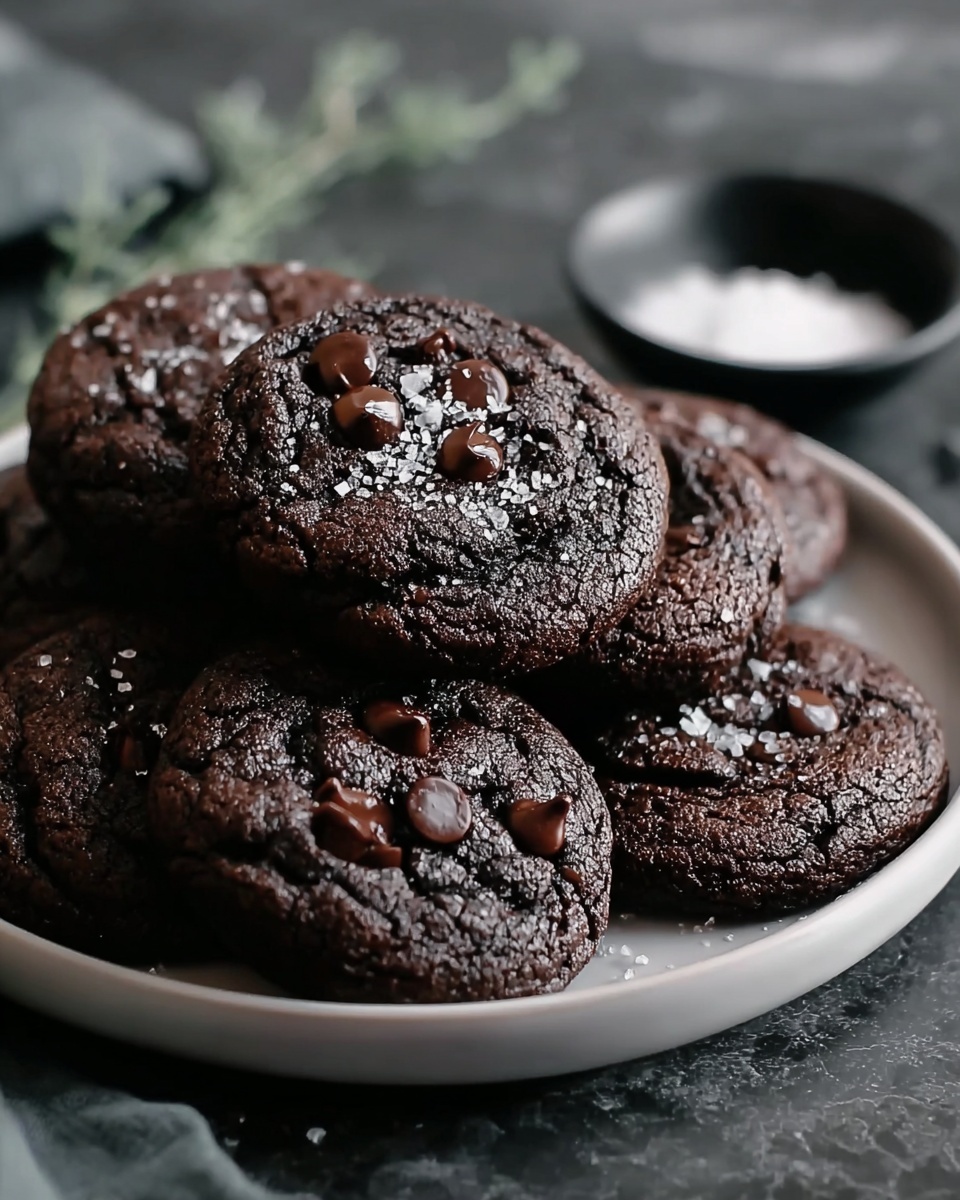 Dark Chocolate Sugar Cookies Recipe - Recipe Image