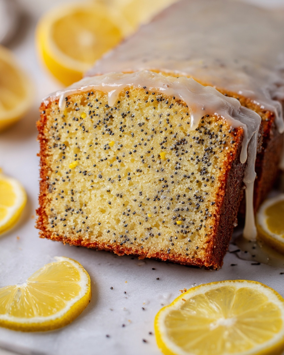 Lemon Poppy Seed Loaf Cake Recipe - Recipe Image