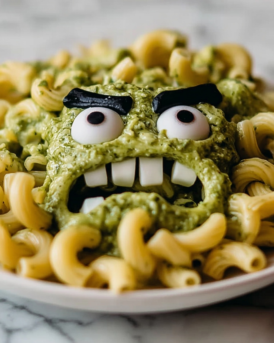 Frankenstein Pasta Recipe - Recipe Image