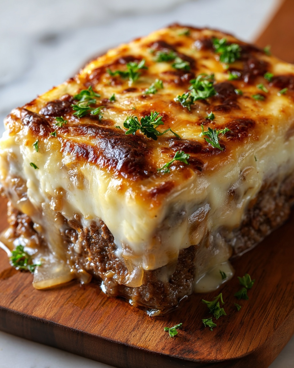 French Onion Meatloaf Recipe - Recipe Image