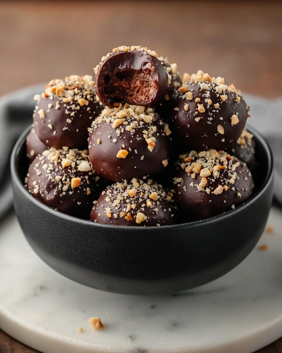 Easy Chocolate Balls Recipe - Recipe Image