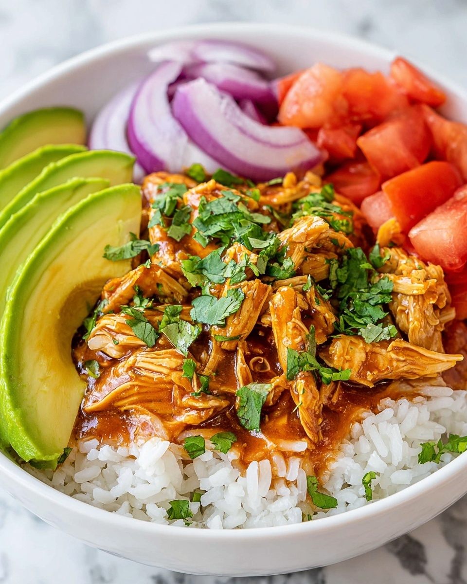Chicken Enchilada Bowls with Cauliflower Rice Recipe - Recipe Image