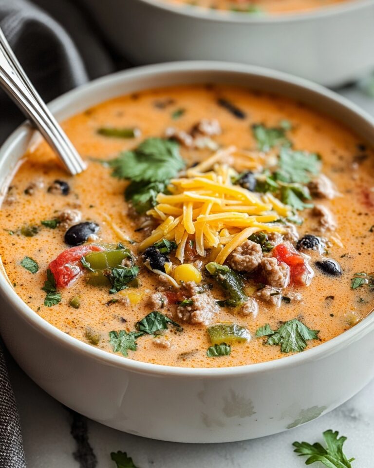 Easy Creamy Taco Soup Recipe