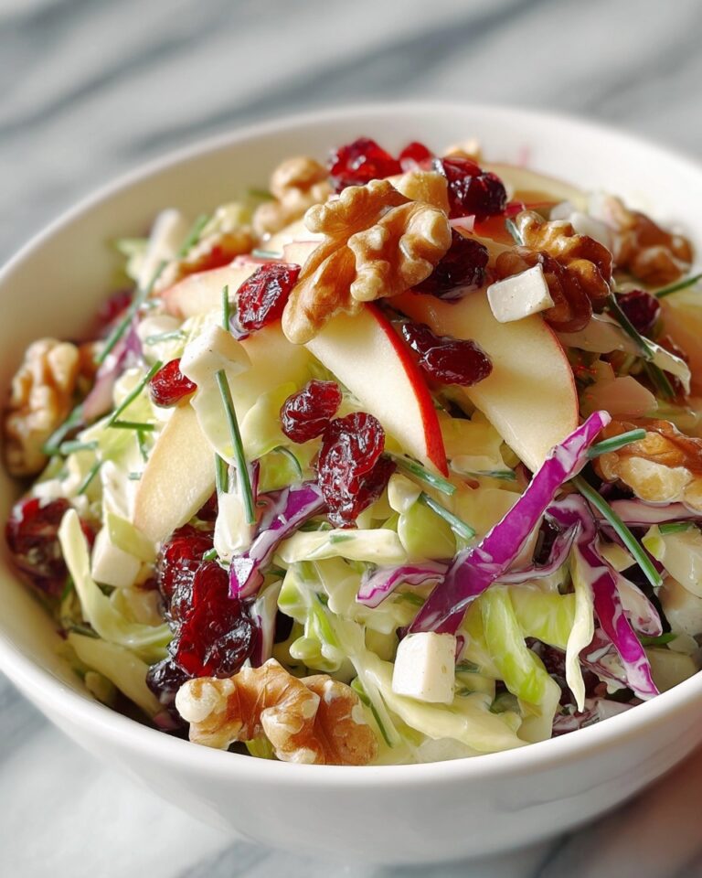 Apple Cranberry Coleslaw Recipe