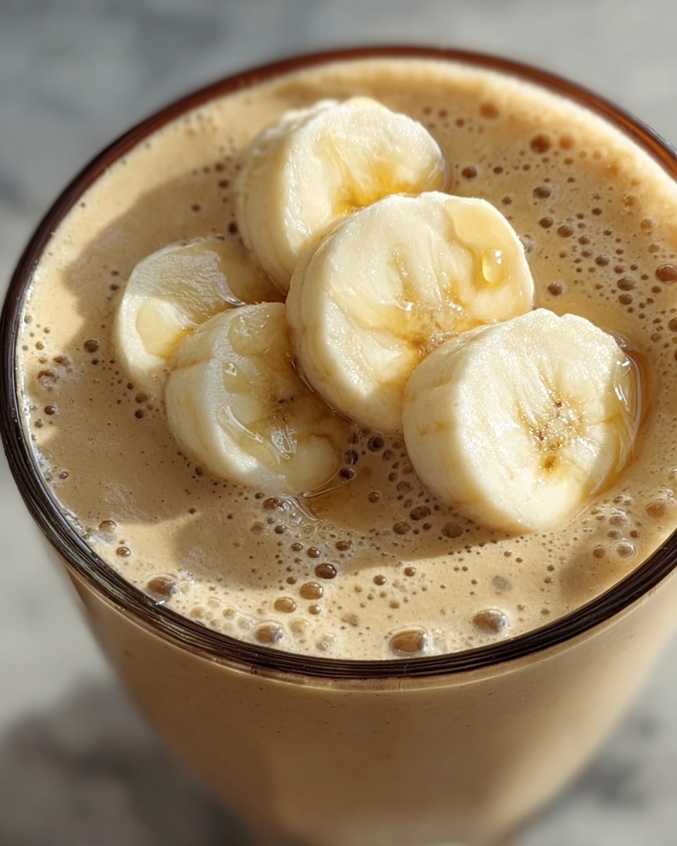 Peanut Butter Banana Smoothie Recipe - Recipe Image