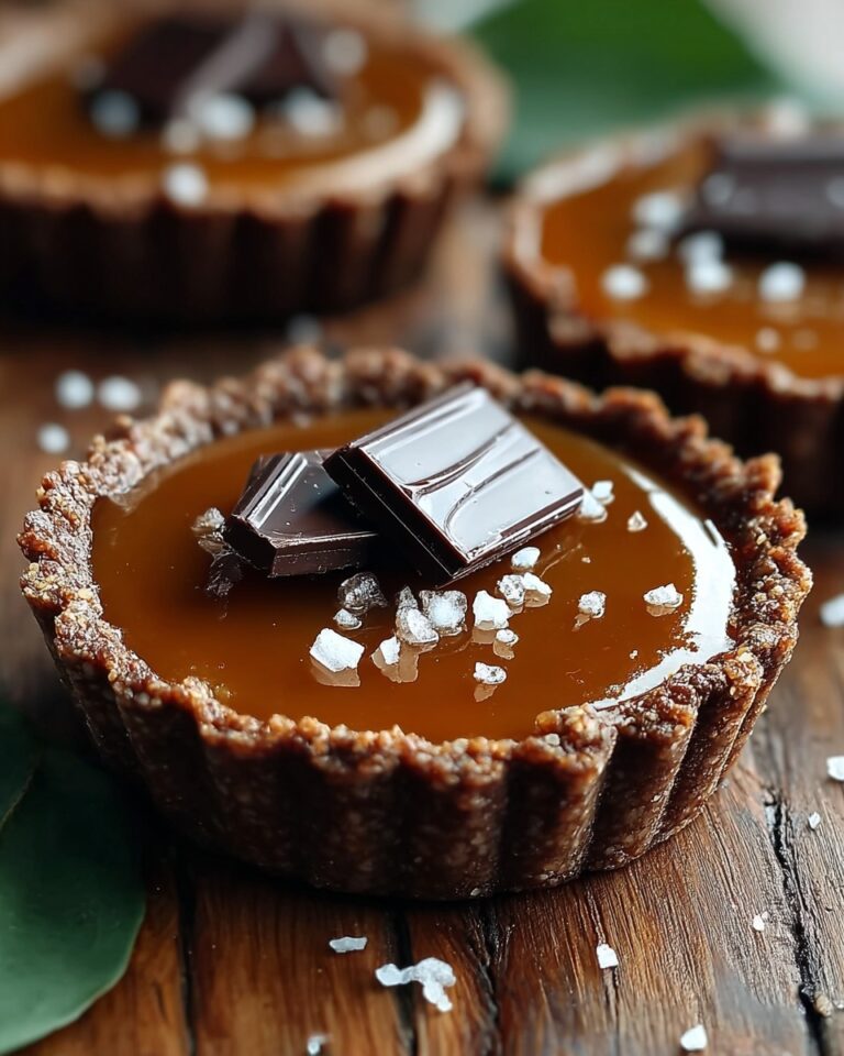 Chocolate Salted Caramel Tarts Recipe