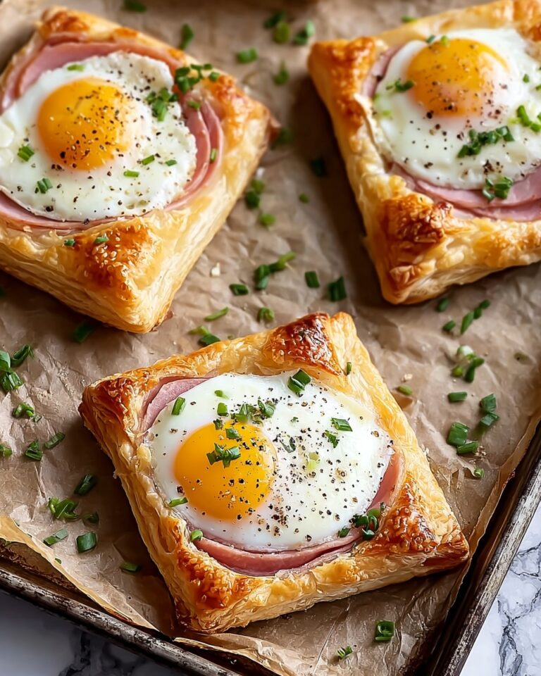 Puff Pastry Croque Madame Recipe
