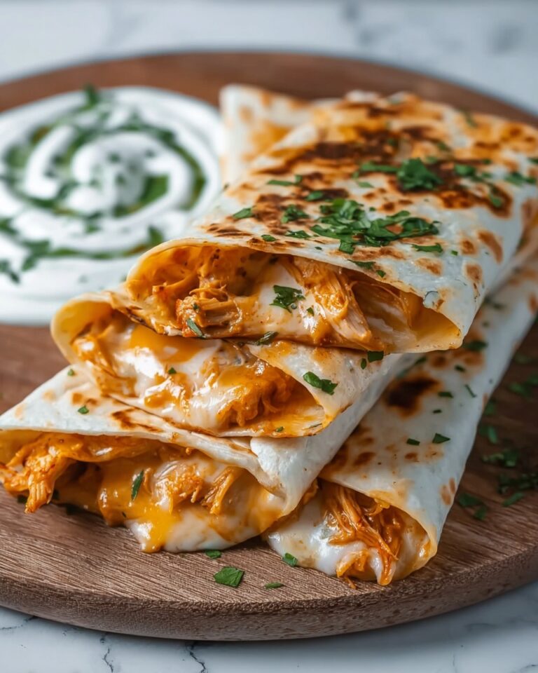 Buffalo Chicken Quesadillas Recipe