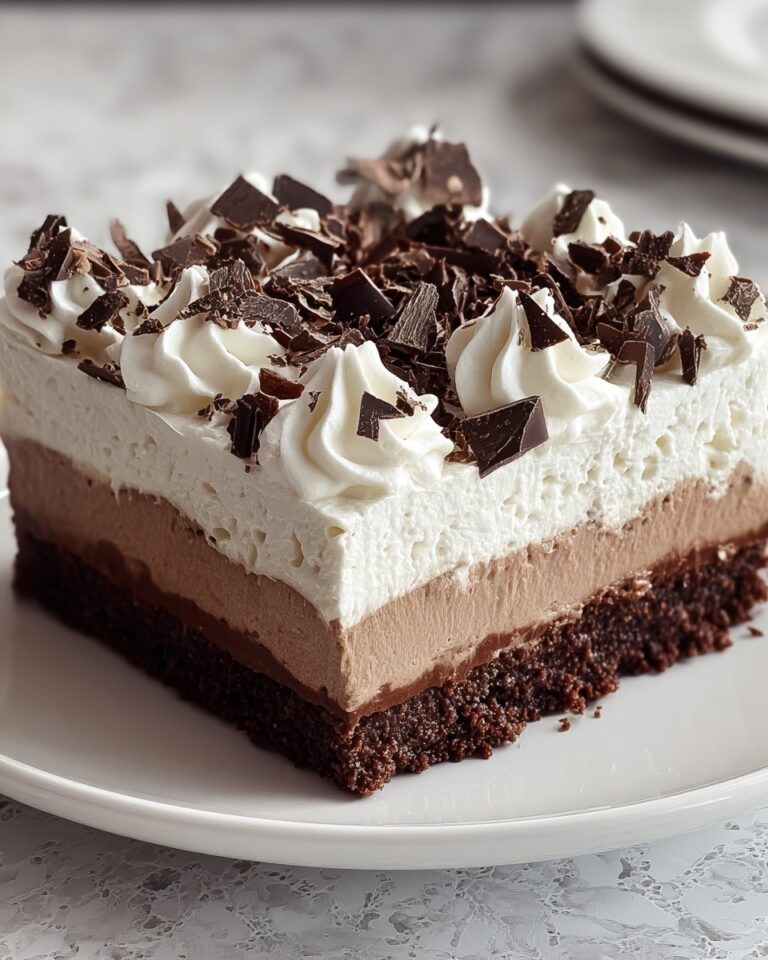 Brownie Refrigerator Cake Recipe