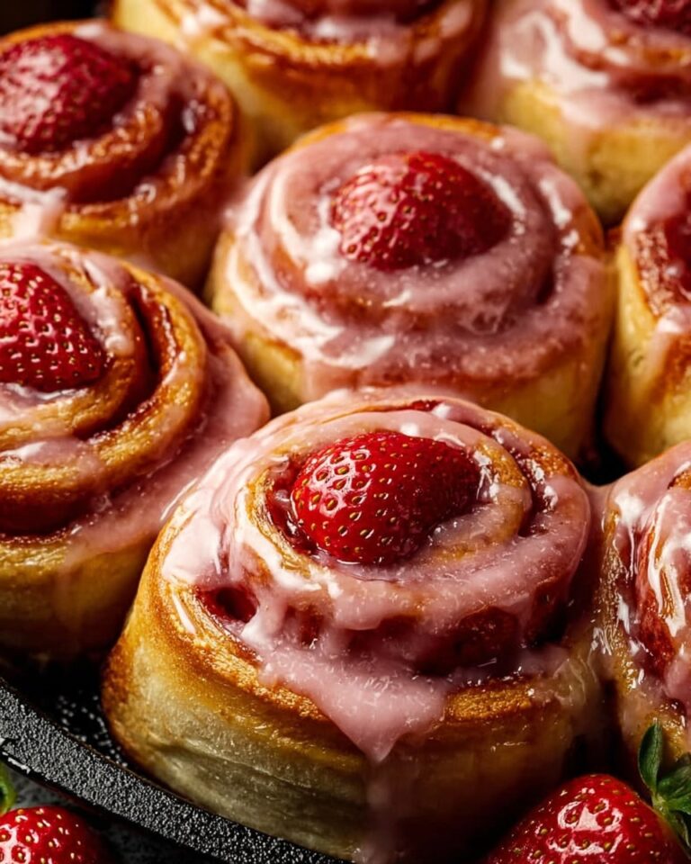 Strawberry Cinnamon Rolls Recipe