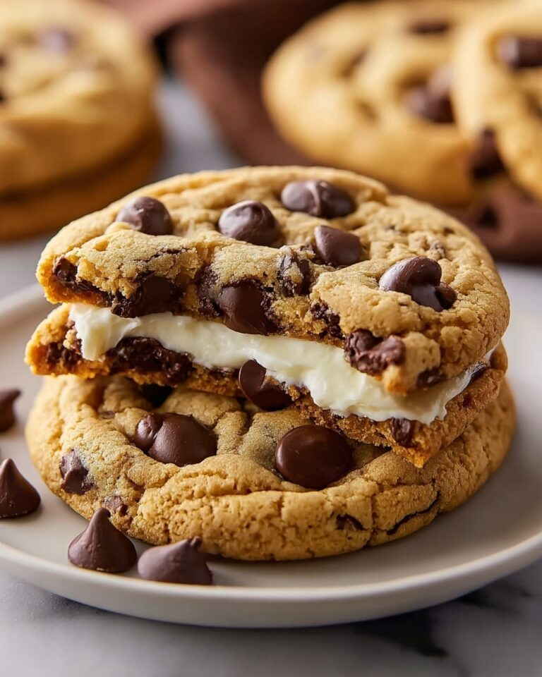 Cheesecake-Filled Chocolate Chip Cookies Recipe