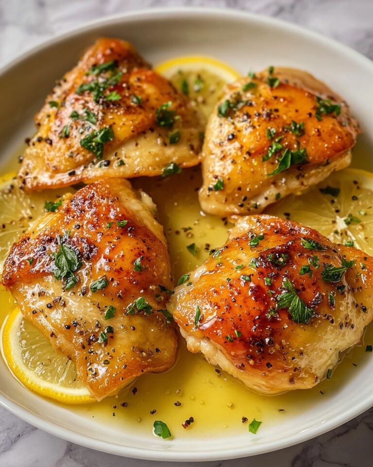 Lemon Chicken with Lemon Butter Sauce Recipe