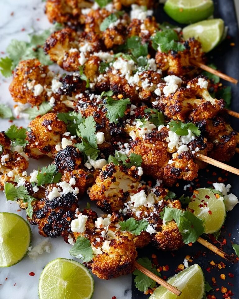 Mexican Street Style Grilled Cauliflower Recipe