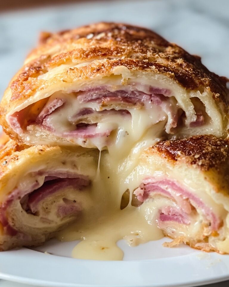 Savory Chicken Cordon Bleu Stromboli: Cheesy Recipe