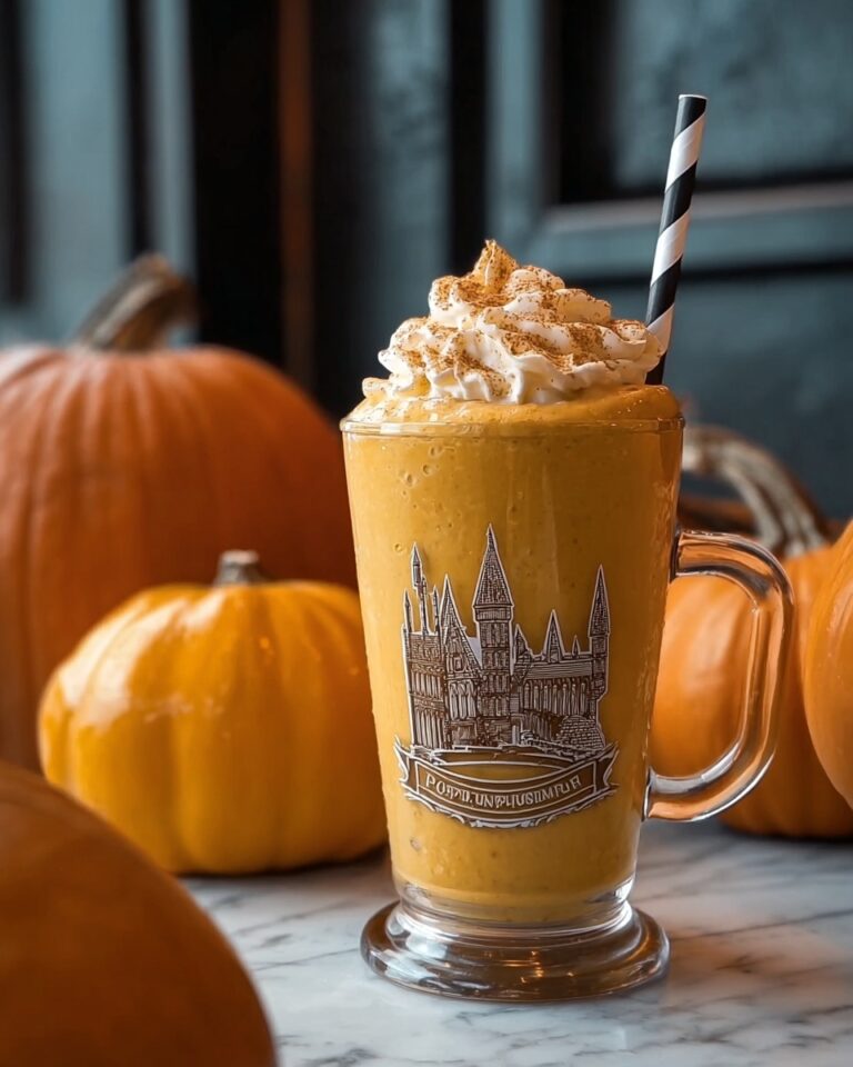 Hogwarts Express Chilled Spiced Pumpkin Smoothie Recipe
