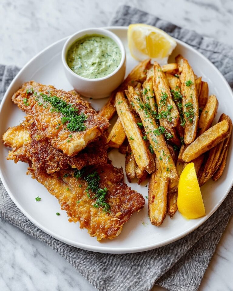 Air-Fryer Fish & Chips Recipe