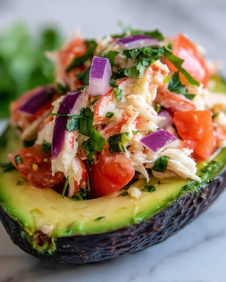 Crab Stuffed Avocados Recipe