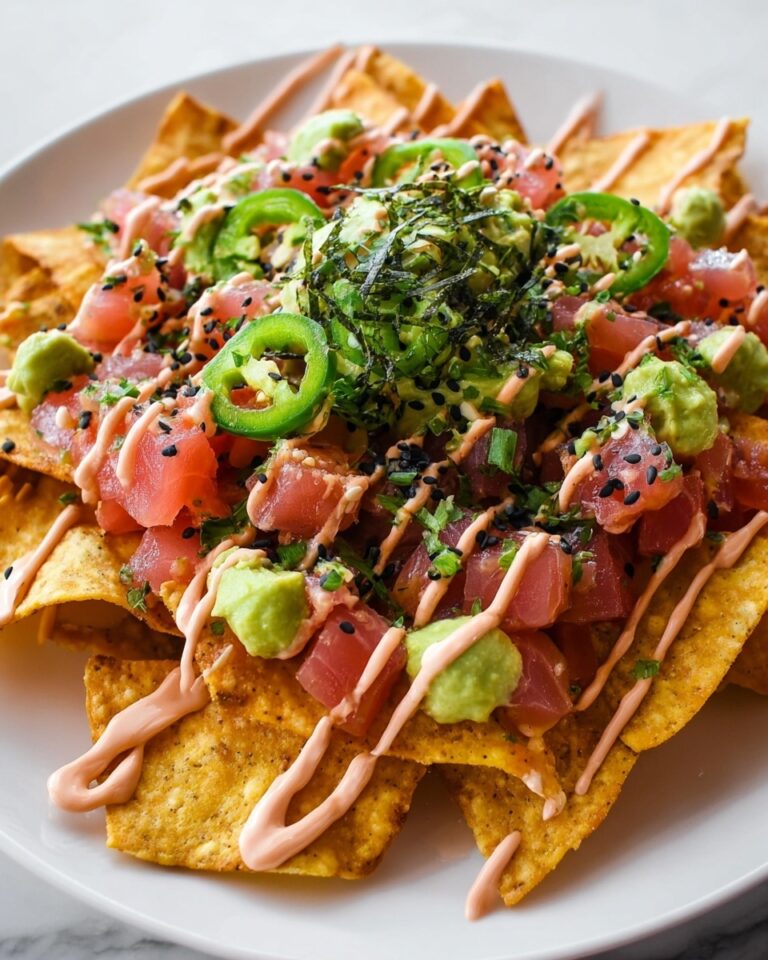 Poke Nachos with Spicy Tuna Recipe