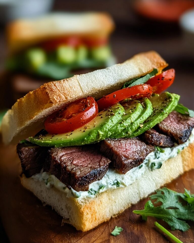 Grilled Steak & Avocado Sandwich Recipe