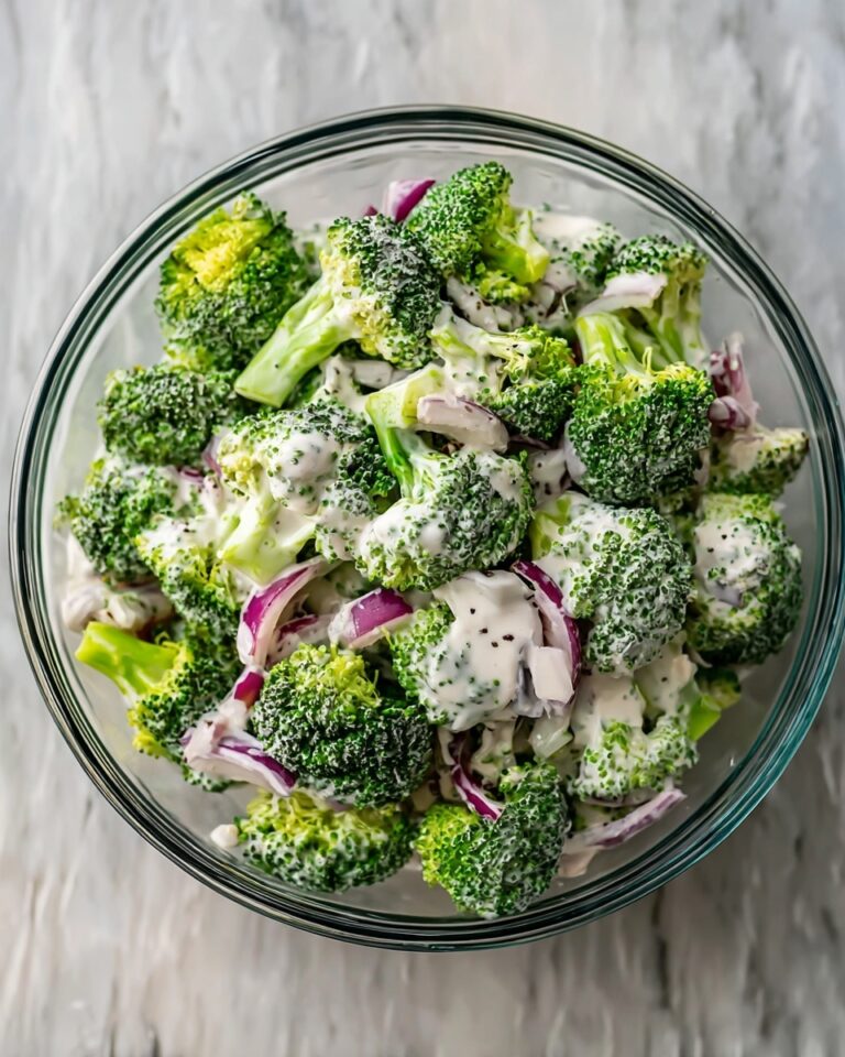 Broccoli Salad with Creamy Dressing Recipe