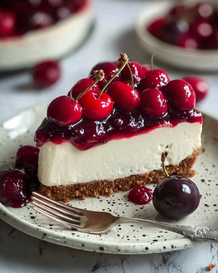 Easiest No-Bake Cherry Cheesecake: A Delightful Treat Recipe