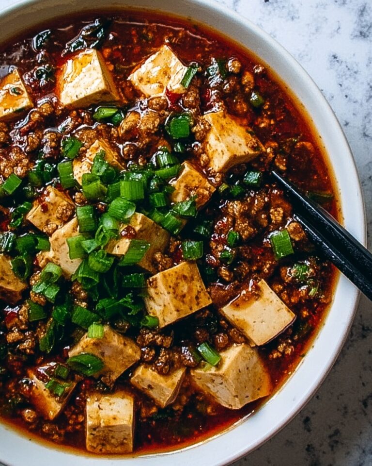 Spicy Mapo Tofu with Pork: Quick Comfort Food Delight Recipe
