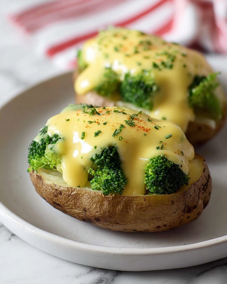 Broccoli Cheese Baked Potatoes Recipe