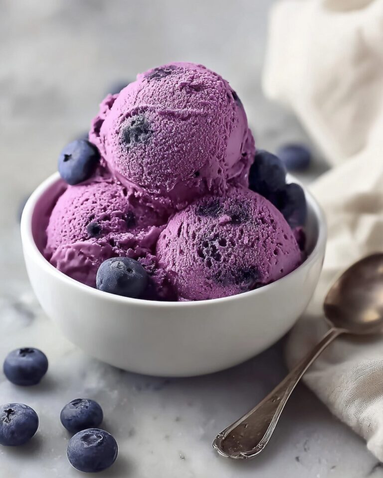Blueberry Frozen Yogurt Recipe