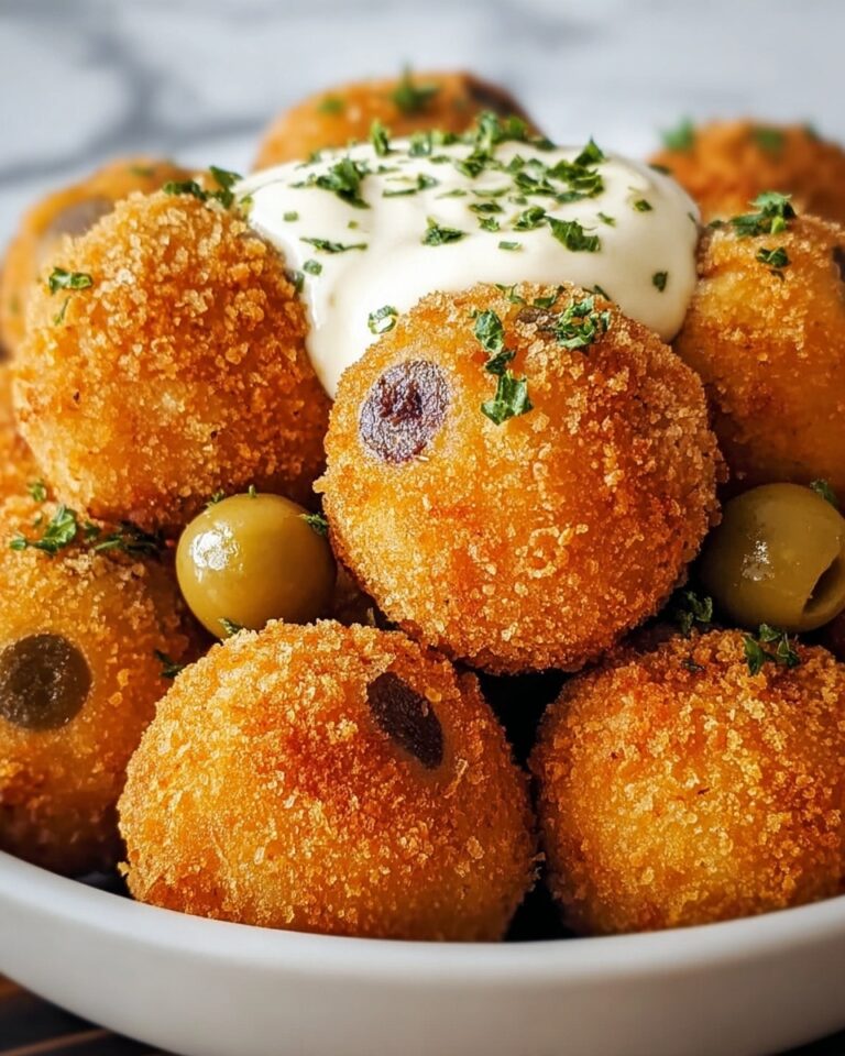 Fried Olives with Garlic Aioli Recipe