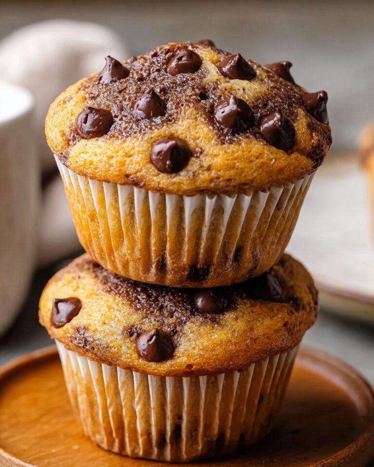 Skinny Banana Chocolate Chip Muffins Recipe