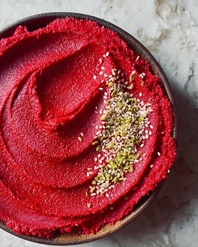 Roasted Beetroot Hummus Recipe