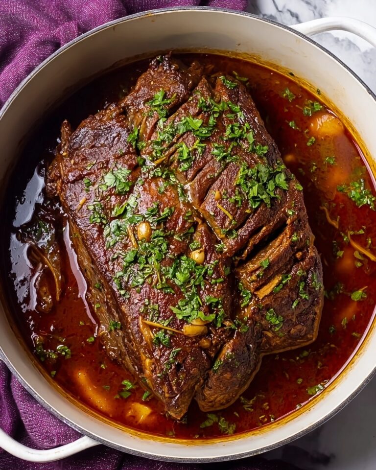 Italian Style Braised Brisket Recipe