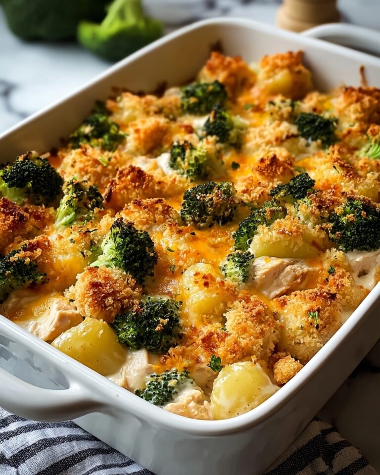 Baked Potato Chicken and Broccoli Casserole Recipe